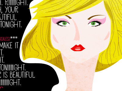 Blondie blondie illustrator music oldies photoshop seventies