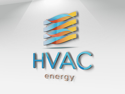 HVAC LOGO branding design logo