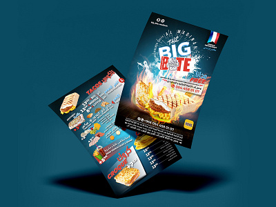 Big Bite Menu design fast food menu menu design