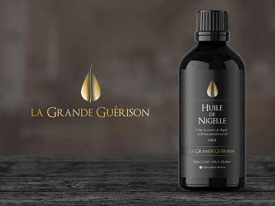 LA GRANDE GUERISON - BRANDING bmdesign bmdesign5 branding concept design logo nigella oil packaging