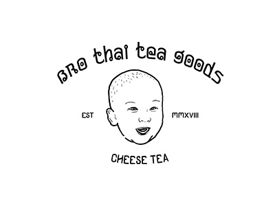 Bro Thai Tea Goods drink tea thaitea