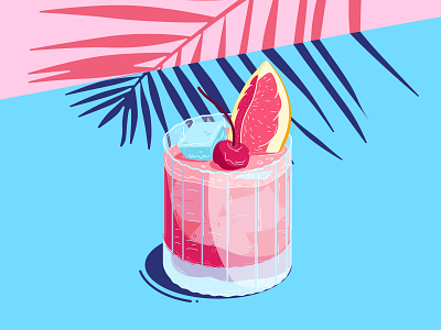 Cherry fruit alcohol beach cherry fruit coctail drank drink drunk hot ice lifestyle summer sun tropical