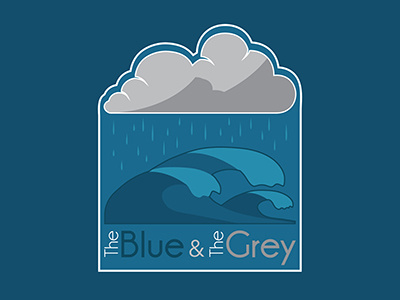 Theblueandthegrey Logo logo