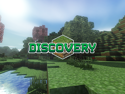 Discovery Logo branding design game logo logo design pixel