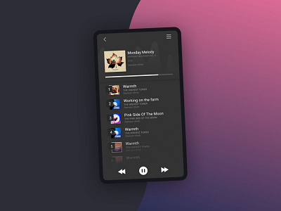 Minimal Music App