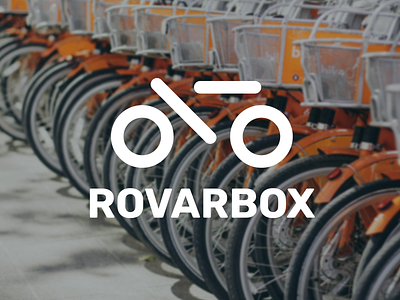 Logo for ROVARBOX bike branding cycle cycling logo