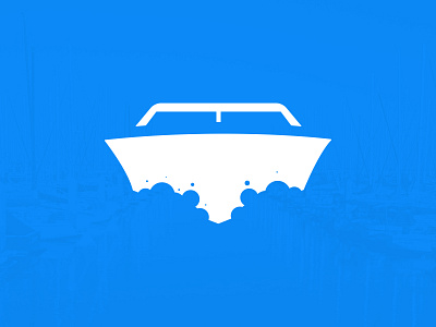 Dockside – Boat Cleaning Logo Design abstract boat boat logo brand identity branding illustration light blue logo logodesign logos minimal sail sailor vector yacht