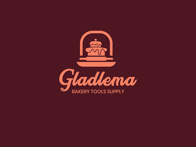 Gradlema Bakery logo design