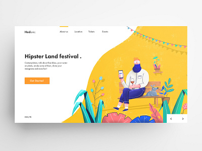 Top View illustration ui web