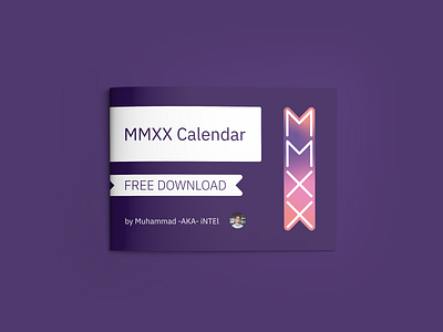 MMXX Calendar - Free Download 2020 2020 trend calendar clean download free freebie happy new simple twenty year