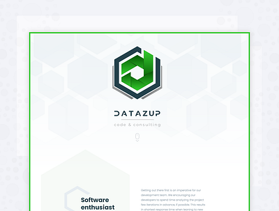 DataZup - Landing page 2019 / logo adobe xd datazup landing neehad ui webdesign