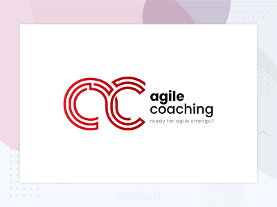 agile coach / logo 2018 affinitydesigner logo design logo designs neehad