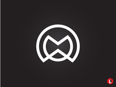 M+A a logo circle classic future m logo mask