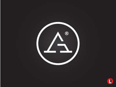 A+G circle logotype simple timeless