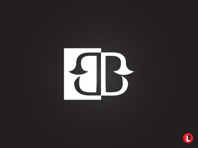 B+B Attorney attorney b logo elegant justice law libra royal