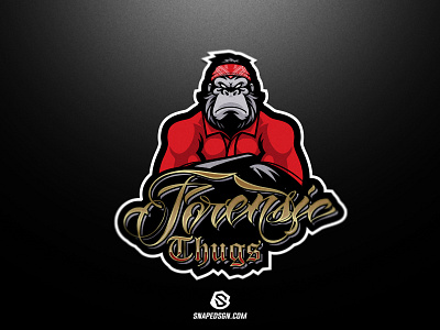 Forensic Thugs branding esport esports gaming identity illustration logo logotype mascot sports