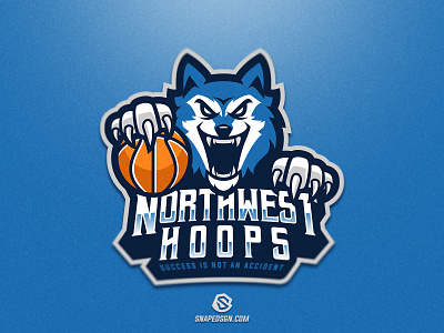 Northwest Hoops branding esport esports gaming identity logo mascot sport sports twitch