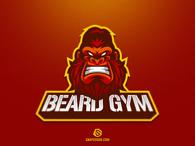 Beard Gym branding design esport gaming identity logo mascot sport sports twitch