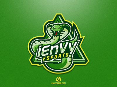 iEnVy E-Sports branding esport esports gaming identity logo mascot sport sports twitch