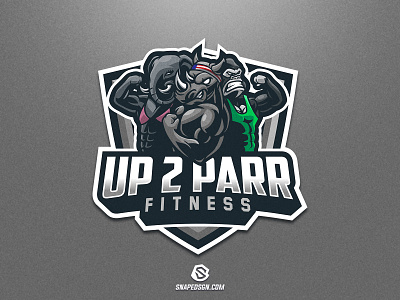 Up 2 Parr branding design esport gaming identity illustration logo logotype mascot sport sports