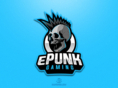 ePunk Gaming branding design esport gaming identity illustration logo logotype mascot sport sports twitch