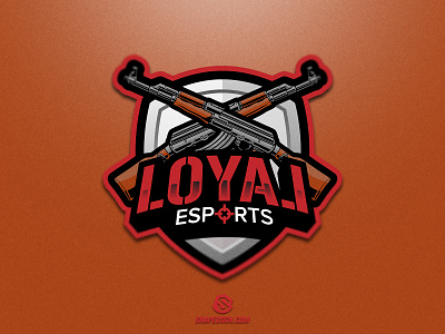 Loyal E-Sports branding design esport gaming identity illustration logo logotype mascot sport sports twitch