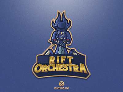 Rift Orchestra branding design esport gaming identity illustration logo logotype mascot sport sports