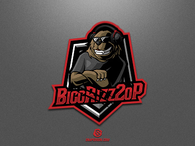 BiggRizz2oP branding design esport gaming identity illustration logo logotype mascot sport sports