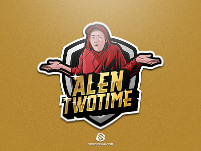 Alen Twotime branding design esport gaming identity illustration logo logotype mascot sport sports twitch