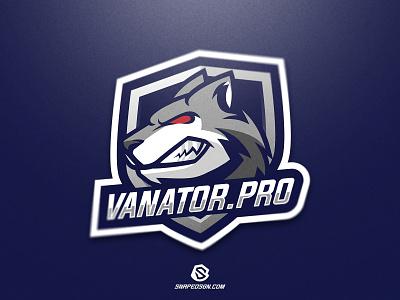 Vanator Pro design esport gaming identity illustration logo logotype mascot sport