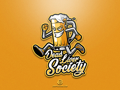 Dead Liver Society design esport gaming identity illustration logo logotype mascot sport