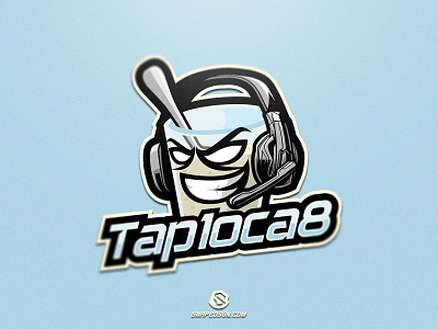 Tap1oca8 design esport gaming identity illustration logo logotype mascot sport