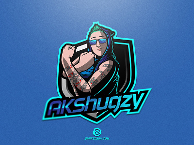 AKShugzy design esport gaming identity illustration logo logotype mascot sport