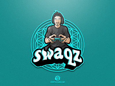 Swaqz design esport gaming identity illustration logo logotype mascot sport