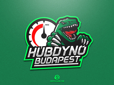 Hubdyno Budapest design esport gaming identity illustration logo logotype mascot sport