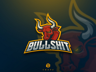 Bullshit Team - Mascot Logo branding design gaming logo mascot sport