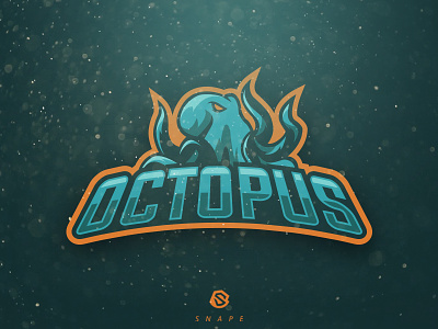 Octopus esports identity logo logotype mascot sports