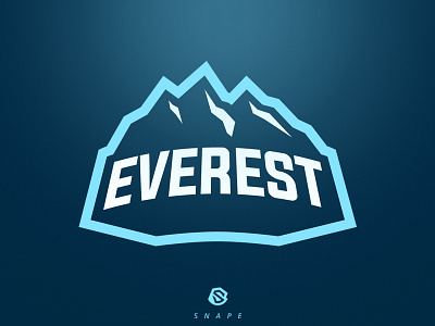 Everest esports identity logo logotype mascot