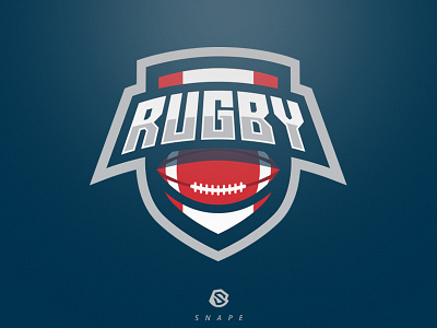 Rugby identity logo logotype mascot sports