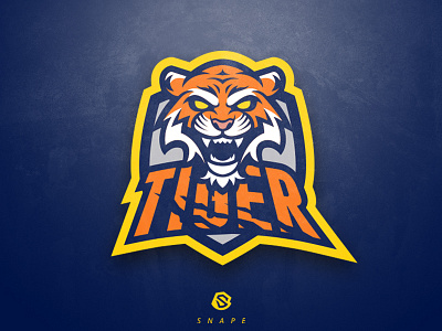 Tiger esport identity logo logotype mascot sports