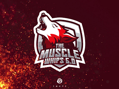 The Muscle Whips 5.0 esport identity logo logotype mascot sports