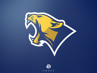 Puma esport gaming identity logo logotype mascot