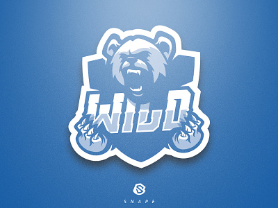 Wild esport gaming identity logo logotype mascot