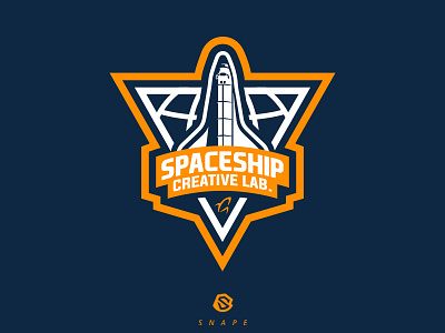 Spaceship Creative Lab. esport gaming identity logo logotype mascot