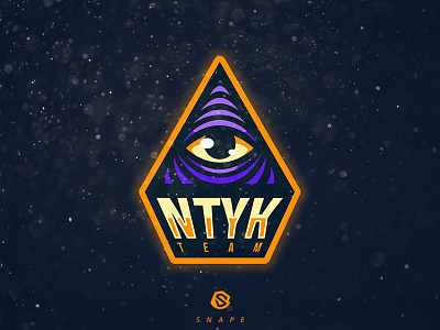 NTYK Team esport gaming identity logo logotype mascot