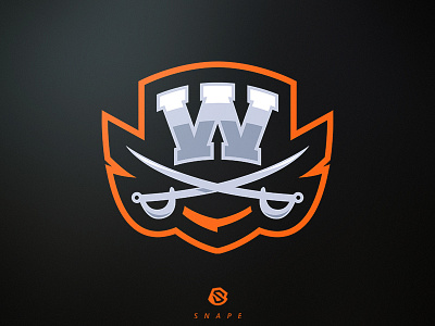 Wyoming esport gaming identity logo logotype mascot