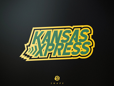 Kansas Xpress esport gaming identity logo logotype mascot