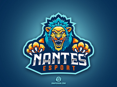 Nantes E-Sport branding esport esports gaming identity illustration mascot sport sports twitch