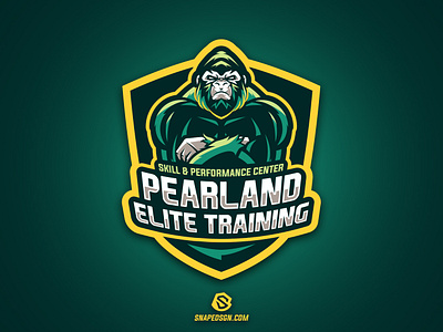 Pearland Elite Training branding design esport esports gaming identity illustration logo mascot sport sports twitch