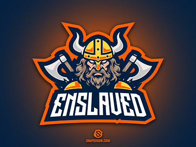 Enslaved branding design esport esports gaming identity illustration logo logotype mascot sport sports twitch vector